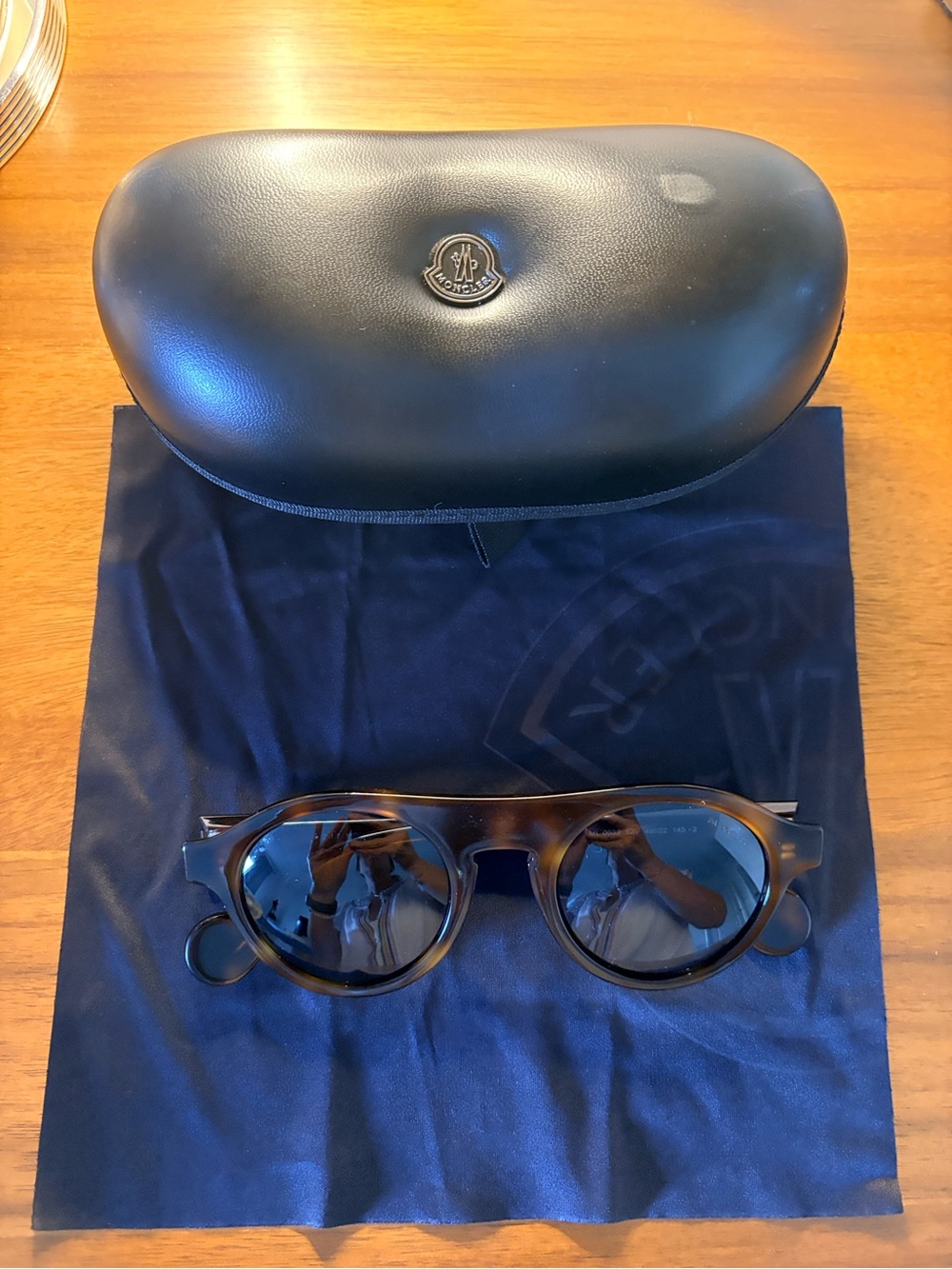 Moncler Round Pilot sunglasses unisex - Picture 2 of 5